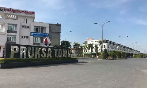 Hải Phòng: DA nhà ở xã hội biến tướng thành bãi đậu xe đầu kéo container