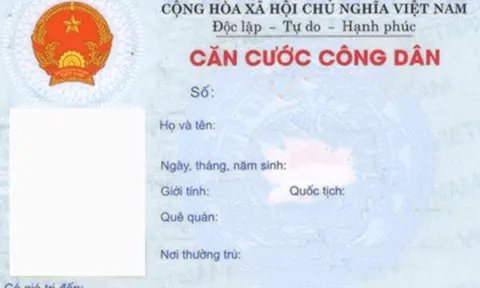 Bộ Công an ban hành quy định mới về cấp Căn cước công dân