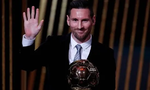 Cầu thủ Messi giành Quả Bóng Vàng 2019