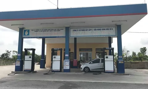 Thái Bình: Công ty CP xây lắp 5 Thái Bình kinh doanh xăng dầu không phép