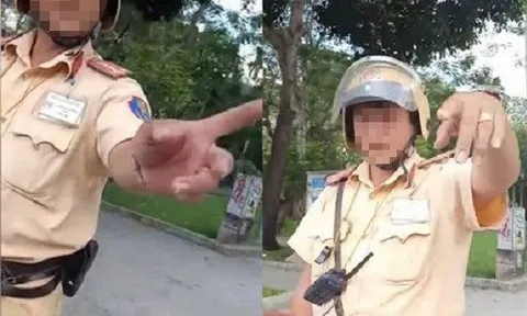 Làm rõ thông tin CSGT bị tố nói tục khi xử phạt tài xế vi phạm