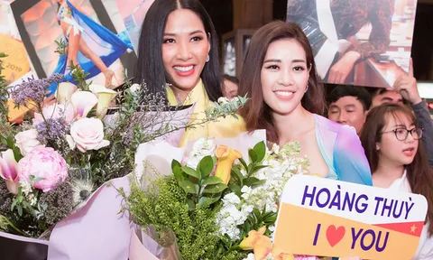 Hoàng Thùy trở về sau thành tích Top 20 tại Miss Universe 2019