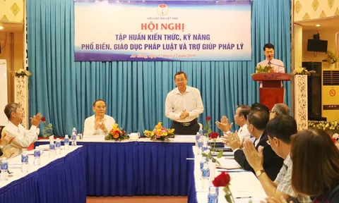 Hội Luật gia Việt Nam tổ chức tập huấn kiến thức, kỹ năng phổ biến, giáo dục pháp luật và trợ giúp pháp lý