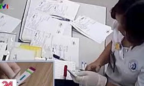 Công an Hà Nội vào cuộc xác minh vụ cắt đôi que thử xét nghiệm tại BV Xanh Pôn