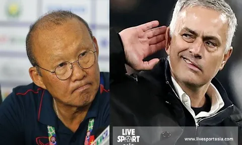 Báo châu Á so sánh HLV Park với nhà chiến lược gia lừng danh của bóng đá thế giới Jose Mourinho