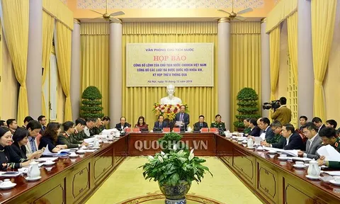 11 Luật được Quốc hội khóa XIV, kỳ họp thứ 8 thông qua