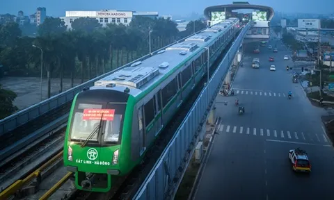 13 đoàn tàu Cát Linh - Hà Đông được cấp chứng nhận đăng kiểm tạm thời để chạy thử