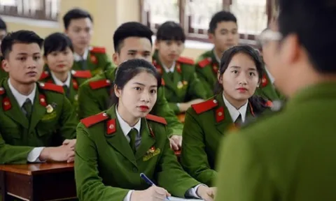 Xét tuyển 300 chỉ tiêu vào trung cấp Công an nhân dân năm 2020