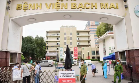 Bệnh viện Bạch Mai gỡ lệnh phong tỏa từ ngày 12/4