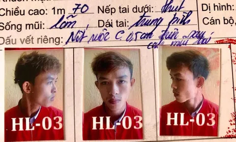 Truy nã phạm nhân trốn khỏi Trại giam Xuân Hà