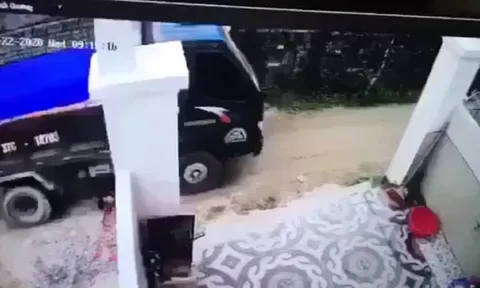 Điều tra nghi án tài xế xe tải lùi xe cán chết cháu bé hơn 1 tuổi rồi phi tang xác