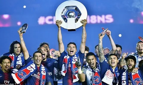 Paris Saint-Germain vô địch Ligue 1