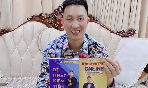 Hai cuốn sách dạy kiếm tiền của Huấn 'hoa hồng' đều là ấn phẩm bất hợp pháp