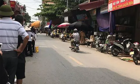 Hưng Yên: Một tiểu thương bị chồng đâm tử vong khi đang bán thịt ở chợ