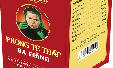 Thu hồi Viên hoàn cứng phong tê thấp Bà Giằng độc tính bất thường