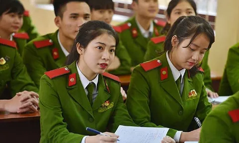 Các trường công an sử dụng kết quả thi tốt nghiệp THPT để xét tuyển