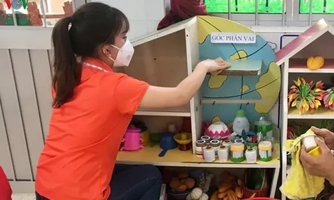 Trẻ mầm non tại TP.HCM trở lại trường sau kỳ nghỉ dài vì Covid-19