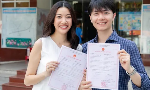 Á hậu Thúy Vân xác nhận đăng ký kết hôn với chồng doanh nhân