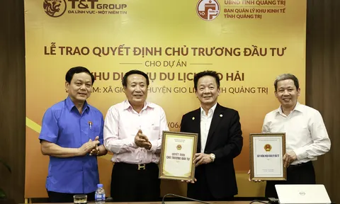 Tập đoàn T&T Group đầu tư 1.650 tỷ đồng xây dựng khu dịch vụ - du lịch tại Quảng Trị