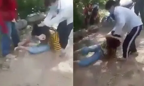 Làm rõ clip nữ sinh lớp 8 bị bạn đánh đập dã man trong rừng