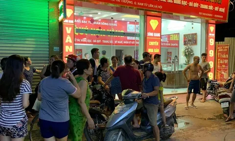 Truy bắt đối tượng liều lĩnh cướp tiệm vàng trong đêm ở Hà Nội