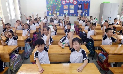 Nhân rộng niềm vui mang tên 'sữa học đường'