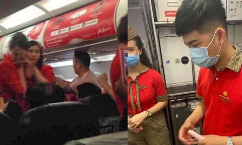 Nữ hành khách ném điện thoại vào tiếp viên hàng không bị cấm bay