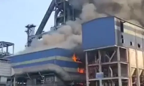 Nguyên nhân nhà máy thép Hòa Phát Dung Quất bị cháy