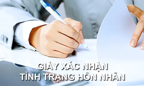 Từ 16/7, giấy xác nhận tình trạng hôn nhân phải ghi tên người dự định cưới