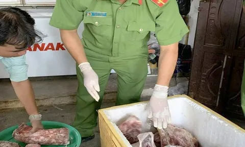 Khởi tố vụ trộn hóa chất biến thịt heo nái thành thịt bò