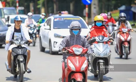 Bắc Bộ và Trung Bộ tiếp tục nắng nóng