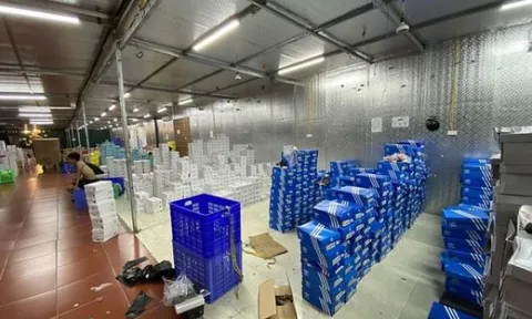 Kho hàng lậu hơn 10.000m2 ở Lào Cai thu 649 tỷ đồng từ livestream bán hàng