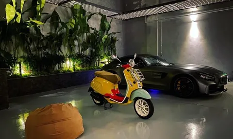 Đàm Thu Trang khoe chiếc xe phiên bản giới hạn được ông xã tặng
