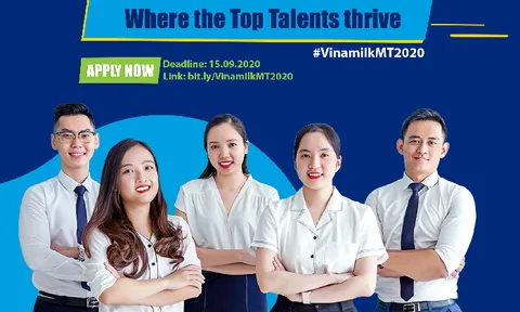 Vinamilk chính thức khởi động chương trình 'Quản trị viên tập sự 2020'