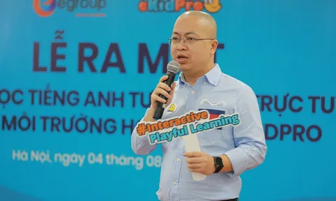 Egroup ra mắt nền tảng học tiếng Anh tương tác eKidPro