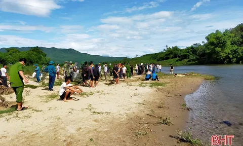 Tìm thấy thi thể 2 cháu bé mất tích ở Hà Tĩnh