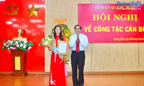Chân dung tân Bí thư Tỉnh ủy Quảng Ngãi Bùi Thị Quỳnh Vân