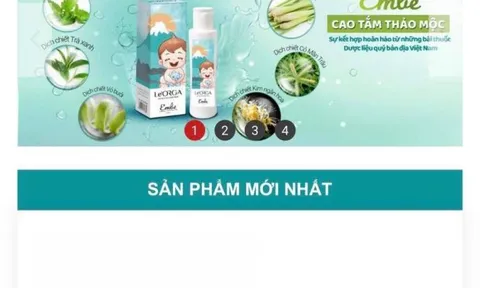 Mỹ phẩm Orga quảng cáo thổi phồng công dụng như thuốc chữa bệnh