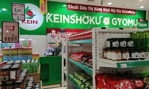 Siêu thị Keinshoku ngang nhiên bán sản phẩm không có tem nhãn tiếng Việt, Đội QLTT số 13 vào kiểm tra không phát hiện ra