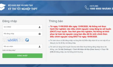Những điều cần biết về điều chỉnh nguyện vọng xét tuyển đại học 2020