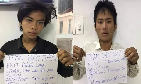 Tạm giữ 2 đối tượng trộm chuông chùa mang bán mua ma túy