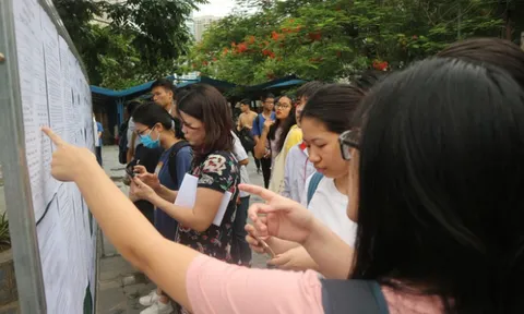 Nhiều trường đại học công bố điểm chuẩn