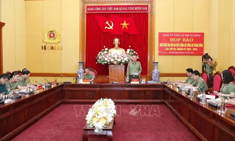 Đại hội Đảng bộ Công an Trung ương lần thứ VII - Kỳ vọng mới, khí thế mới
