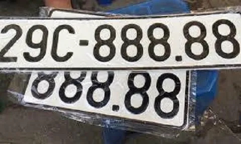Đề xuất đấu giá biển số xe không mất phí, biển số đã đấu giá là tài sản cá nhân