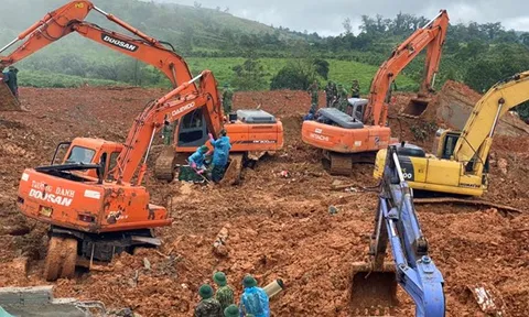 Đã tìm thấy những thi thể cuối cùng trong vụ sạt lở đất tại Quảng Trị