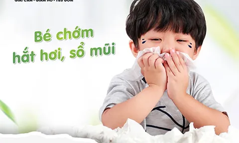 Áp dụng ngay bài thuốc trị ho cảm cho trẻ em ngay khi mới chớm