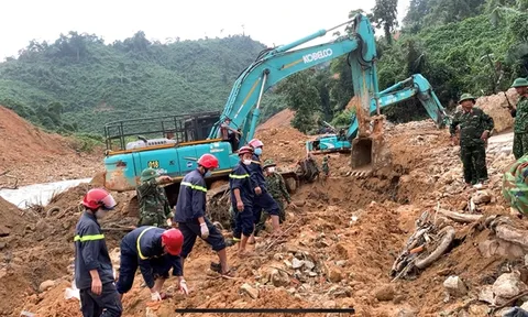 Triển khai lại công tác tìm kiếm các nạn nhân tại Thủy điện Rào Trăng 3