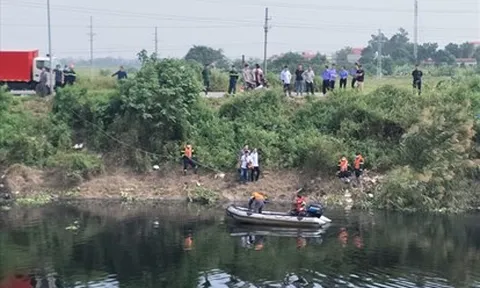 Tìm thấy thi thể nữ sinh học viện Ngân hàng mất tích dưới lòng sông Nhuệ