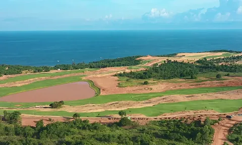 Nhịp độ thi công khẩn trương tại NovaWorld Phan Thiet