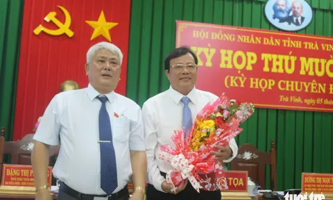 Ông Lê Văn Hẳn được bầu giữ chức Chủ tịch UBND tỉnh Trà Vinh